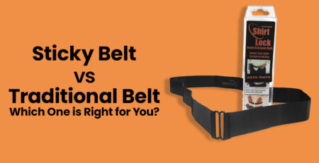 sticky belt vs traditional belt